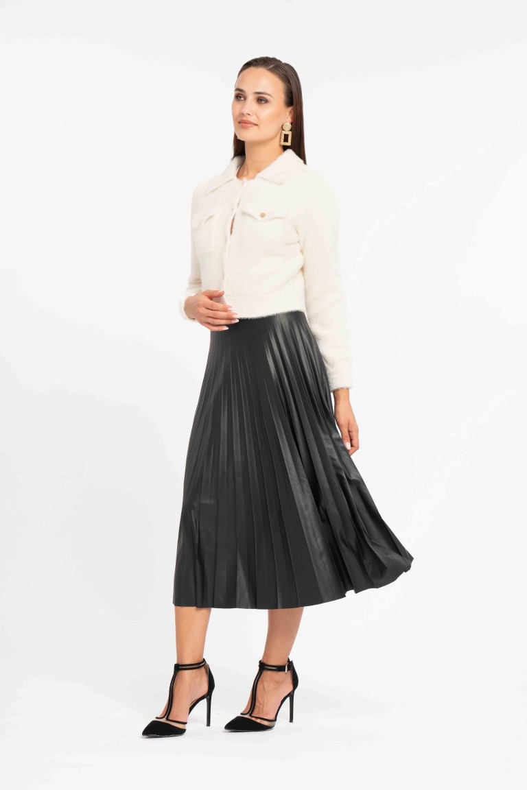 Top con piume